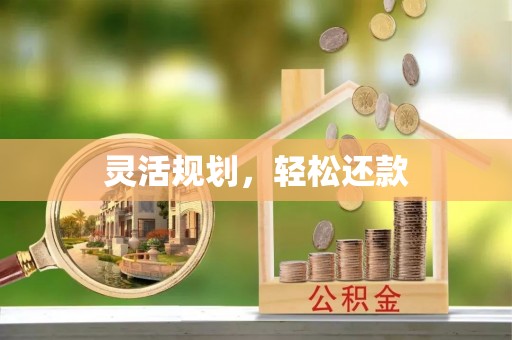 长武灵活规划，轻松还款