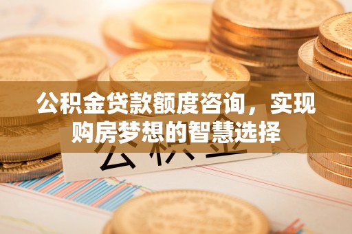 长武公积金贷款额度咨询，实现购房梦想的智慧选择