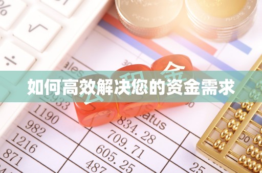 长武如何高效解决您的资金需求