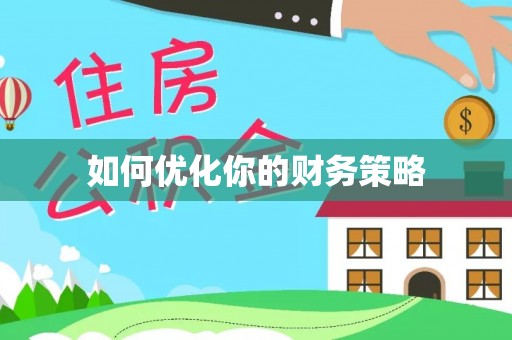 长武如何优化你的财务策略