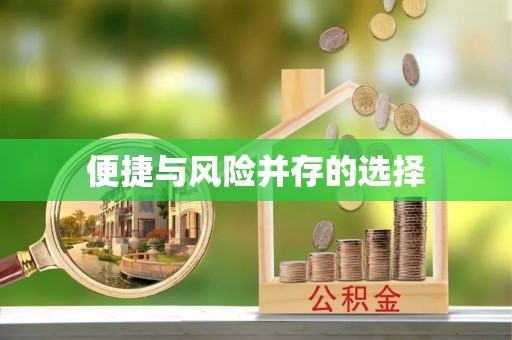 长武便捷与风险并存的选择
